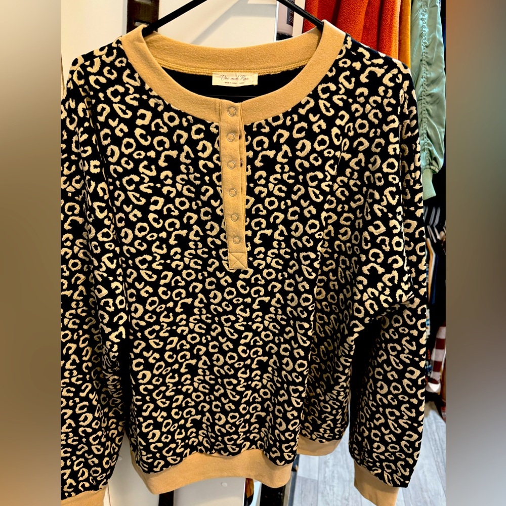 Unique long sleeve top